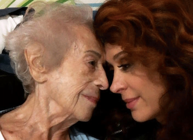 A mãe da atriz Cláudia Raia , dona Odette, morreu aos 95 anos (Foto: Reprodução/Instagram)