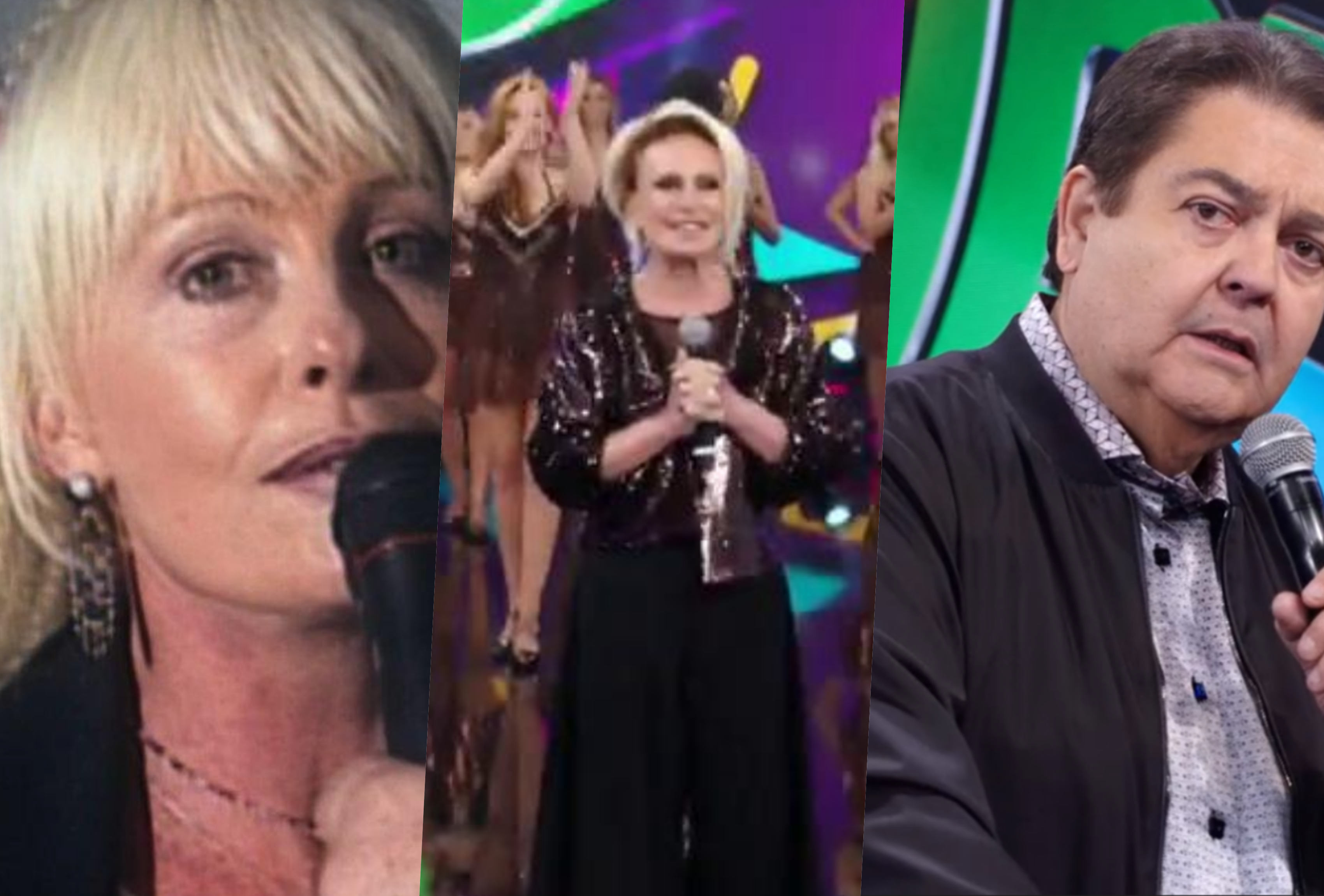 Ana Maria Braga se emocionou em estreia do quadro do Faustão na Globo