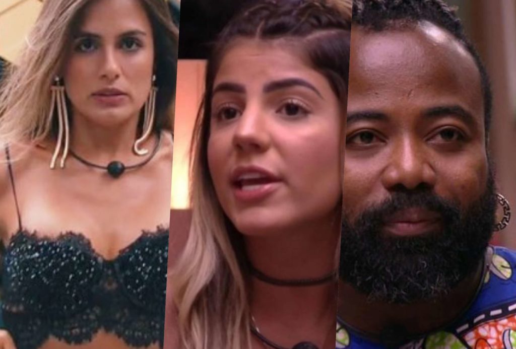 Carol Peixinho, Hariany e Rodrigo estão no paredão do BBB19