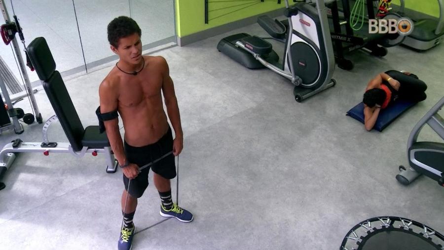 Danrley no BBB19 (Foto: Divulgação)