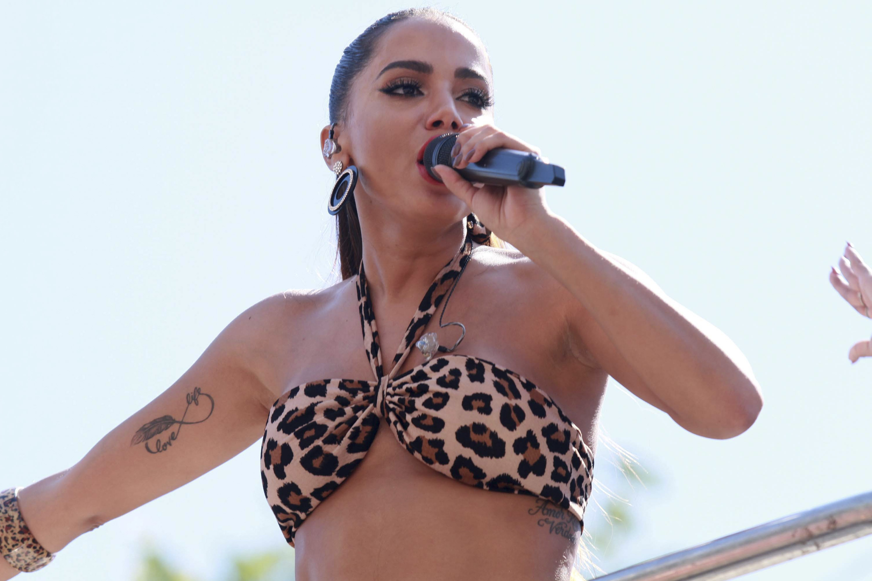 Anitta no Bloco das Poderosas (Foto: Divulgação)