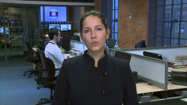 A nova mãe do ano, Cecília Malan, correspondente da Globo em Londres (Foto: Reprodução)