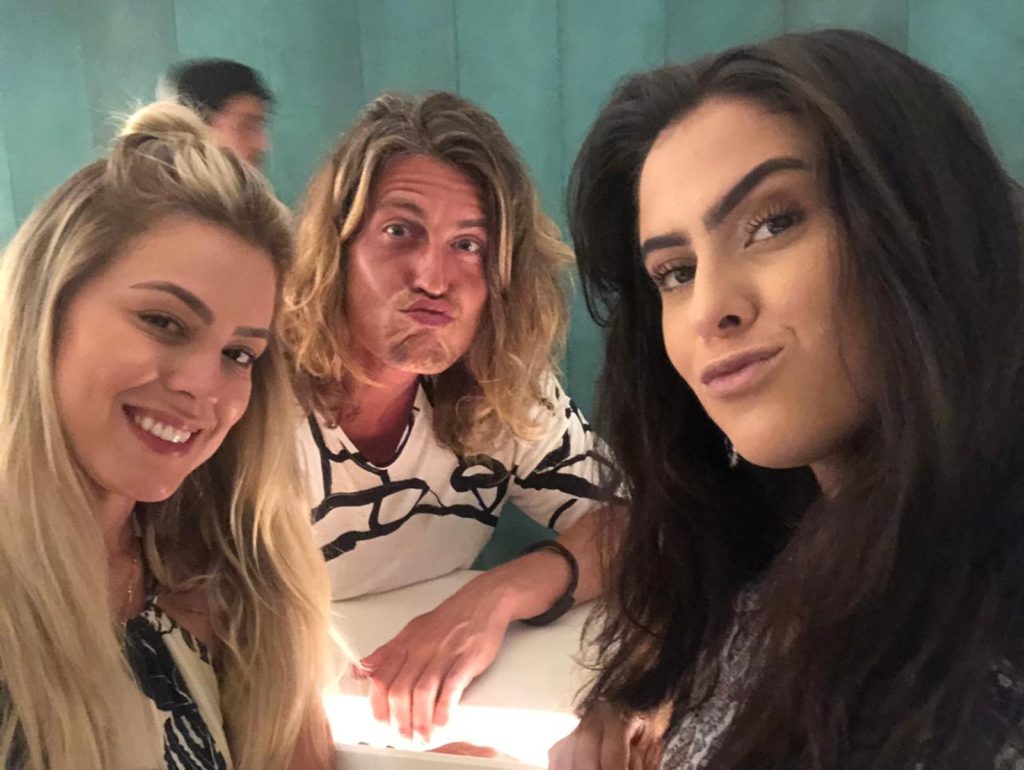 Isabella, Hana e Alberto do BBB19 (Foto: Divulgação)