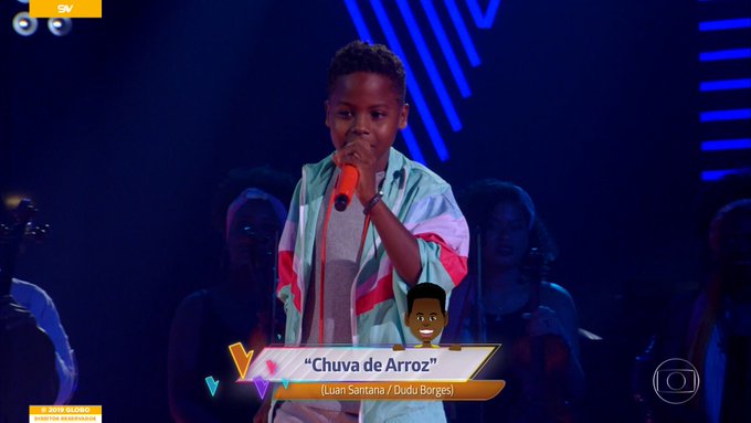 Jeremias no The Voice Kids (Foto: Reprodução)