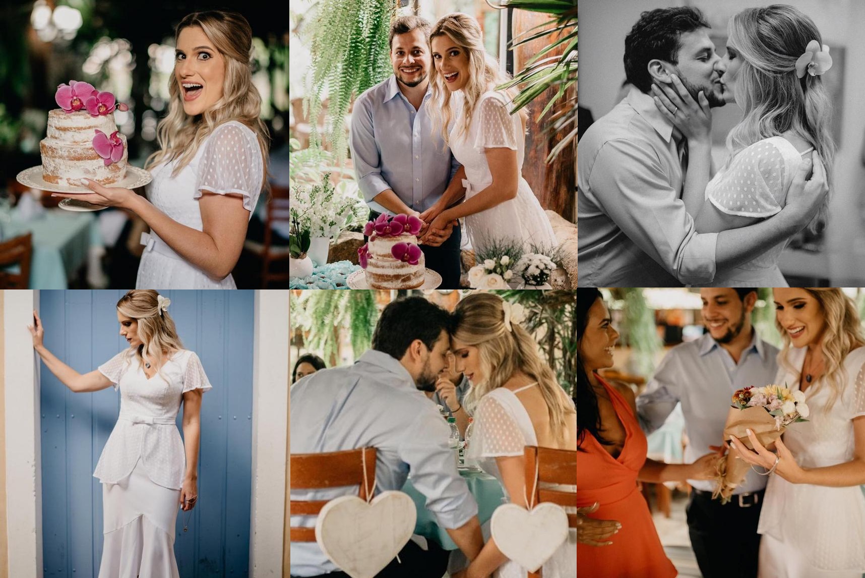 Karina Dohme em seu casamento (Foto: Reprodução/ Instagram)