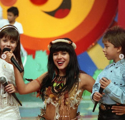 Mara Maravilha e Sandy e Júnior (Foto: Reprodução/ Instagram)