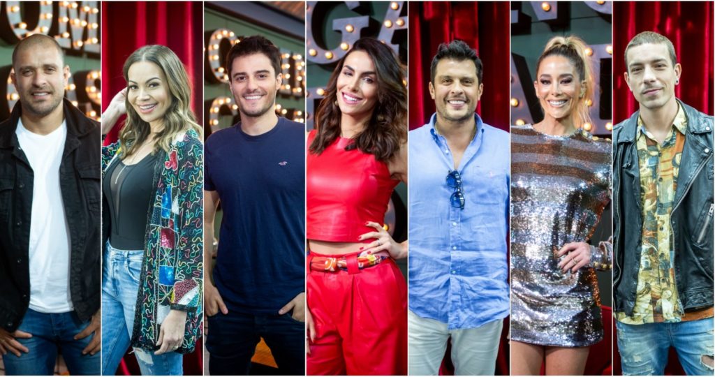 Elenco completo do Show dos Famosos deste ano do Faustão na Globo 