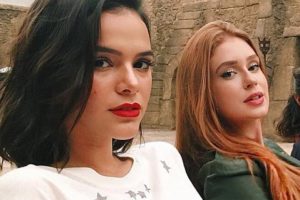 Bruna Marquezine e Marina Ruy Barbosa não são amigas  (Foto: Divulgação)