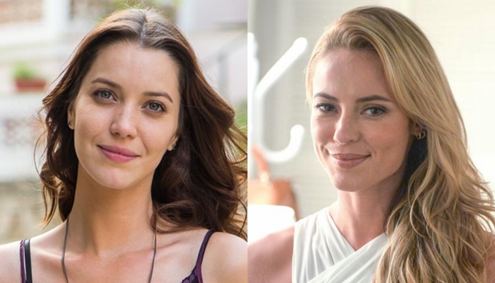 Nathalia Dill (Fabiana) e Paolla Oliveira (Vivi) serão irmãs em A Dona do Pedaço (Foto: Divulgação/Globo/Montagem)