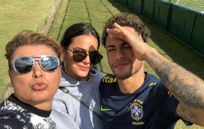 David Brazil, Bruna Marquezine e Neymar (Foto: Divulgação)