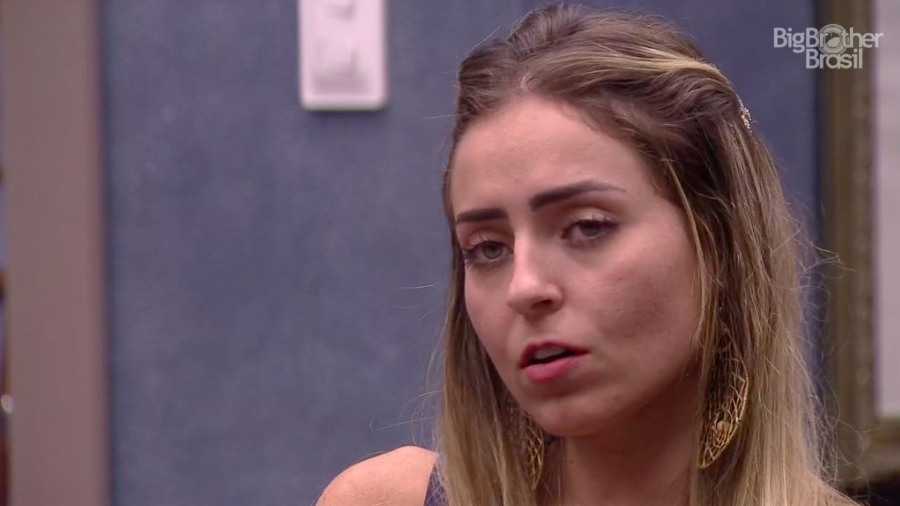 Paula no BBB19 (Foto: Divulgação)