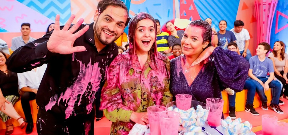 Programa da Maisa com Matheus Ceará e Fernanda Souza (Foto: Divulgação)