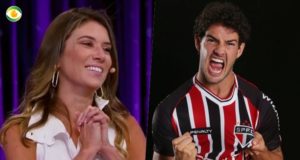 Rebeca Abravanel e Alexandre Pato estão namorando (Foto: Montagem/TV Foco)