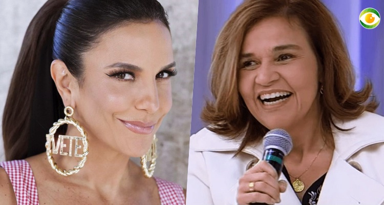 Ivete Sangalo e Claudia Rodrigues se encontraram