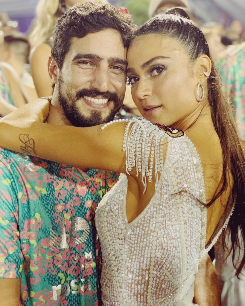 Renato Góes e Thaila Ayala, casório à vista — Foto: Reprodução/Instagram