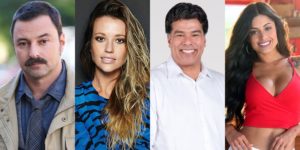 Parte do elenco da nova novela da emissora paulista reúne nomes conhecidos. (Foto: Reprodução/Montagem)