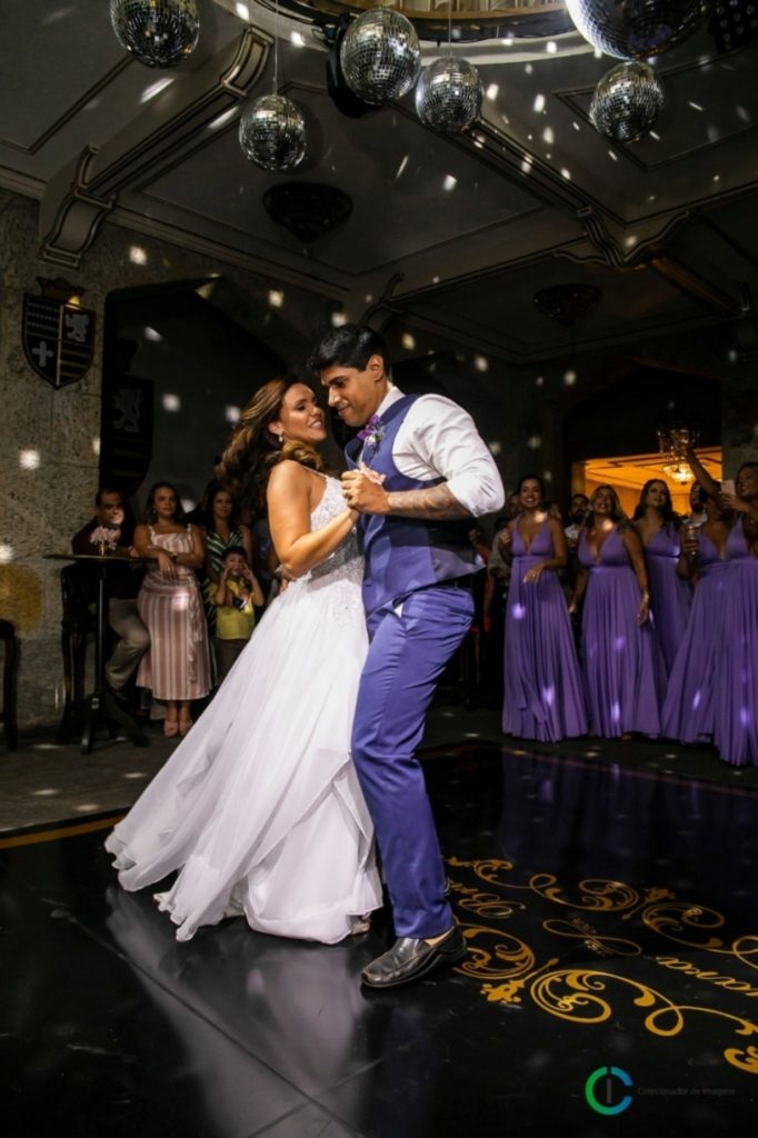 Bruno Azevedo e Mayara Netto durante o casamento (Foto: Reprodução)