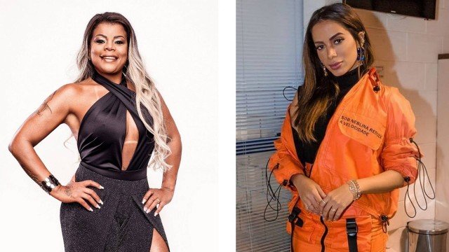 Anitta e Tati Quebra Barraco  (Foto: Reprodução)