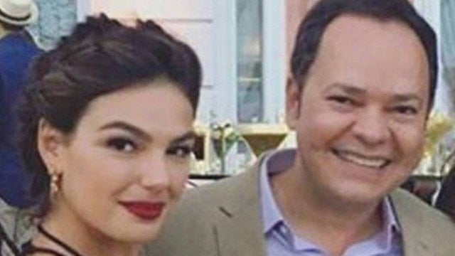 Isis Valverde e o empresário Marcio Damasceno (Foto reprodução)