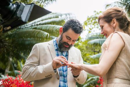 Gabriela e Rafael se casam em Malhação (Foto: Raquel Cunha/ Globo/ Divulgação)