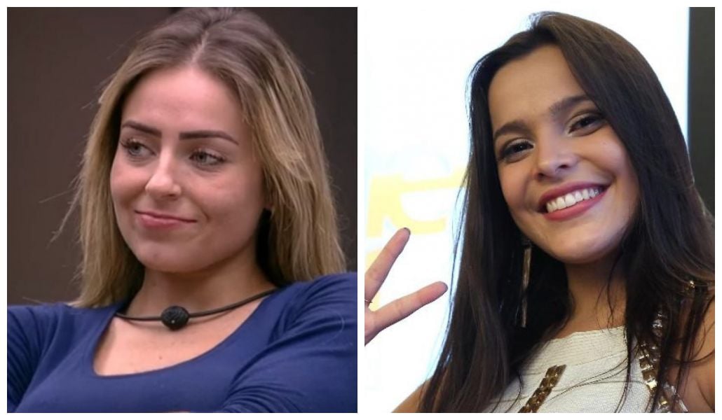 Paula e Emilly Araújo protagonizaram barraco (Foto: Montagem/ TV Foco)