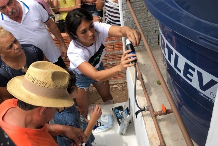 Daniele Suzuki deu o que falar com ação solidária (Foto: Reprodução)