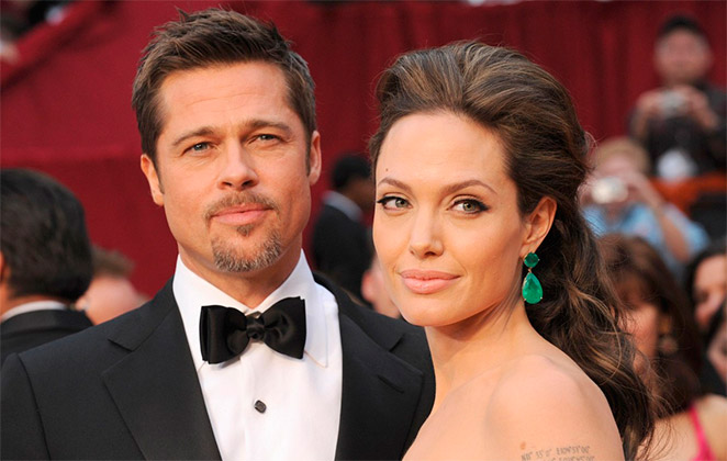 Brad Pitt e Angelina Jolie (Foto: Reprodução)