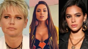 Xuxa, Anitta e Bruna Marquezine (Foto: Montagem/ TV Foco)