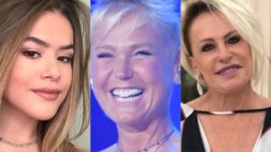 Maisa, Xuxa e Ana Maria Braga (Foto: Montagem/ TV Foco)