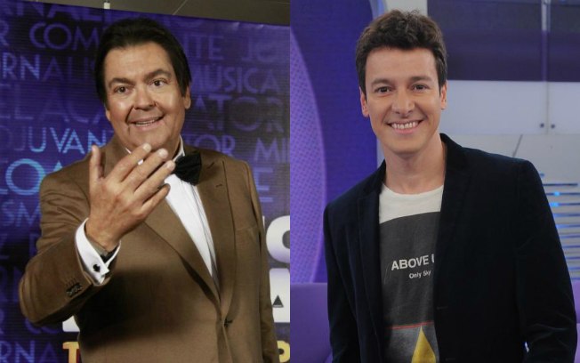 Faustão e Rodrigo Faro (Foto: Divulgação)