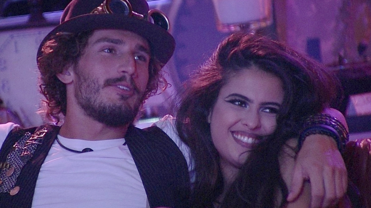 Alan e Hana no BBB 19 (Foto: Divulgação/TV Globo)