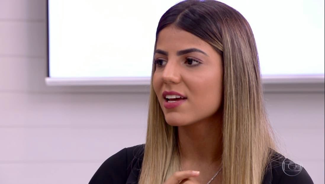 Hariany foi colocada contra a parede por Ana Maria Braga (Foto: Reprodução)