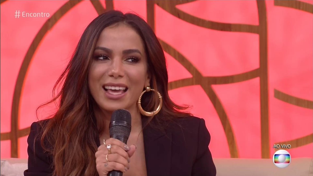 Anitta na Globo (Foto: Reprodução/ Globo)