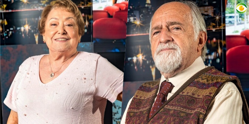 Marlene (Suely Franco) e Antero (Ary Fontoura) em A Dona do Pedaço