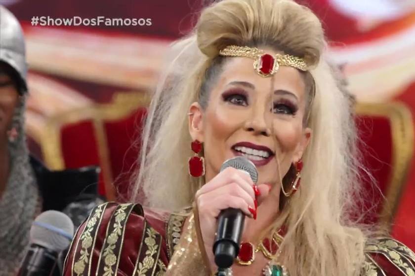 Danielle Winits gerou revolta do público (Foto: TV Globo)