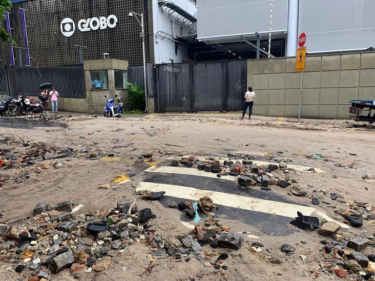 Frente da Globo (Foto: Reprodução)