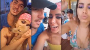 Anitta se divertiu bastante durante o carnaval desse ano. (Foto: Reprodução/Montagem)