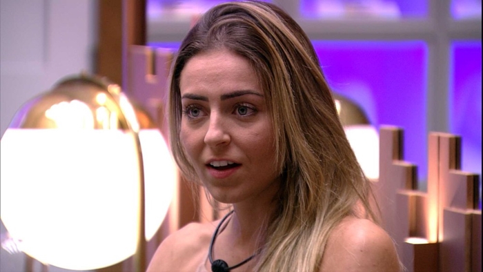 Paula no BBB19 (Foto: Reprodução/Globo)