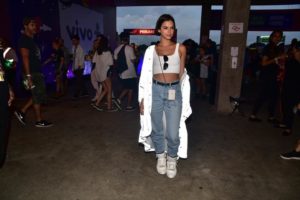 Bruna Marquezine foi uma das sensações do Lollapalooza 2019 (Foto: AgNews)