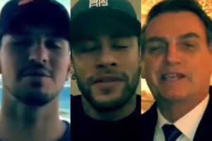 Imagem do post Neymar e Medina declaram apoio a Bolsonaro em vídeo polêmico: “Estamos indo!”