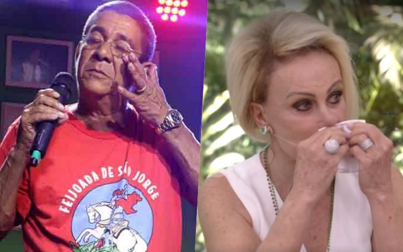 Ana Maria Braga recusa convite de Zeca Pagodinho para festa e cantor vai às lágrimas Foto: Reprodução 