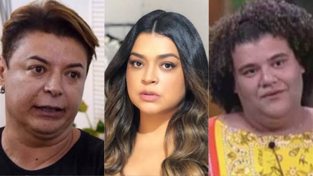 David Brazil, Preta Gil e Gominho (Foto: Montagem/ TV Foco)