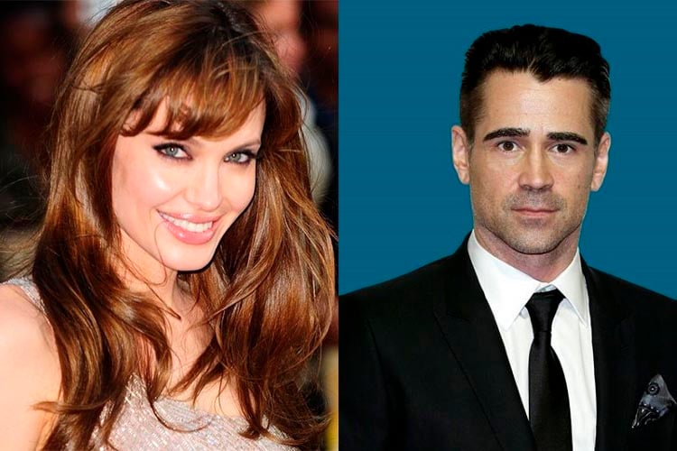 Angelina Jolie e Colin Farrell podem está namorando (Foto: Reprodução)