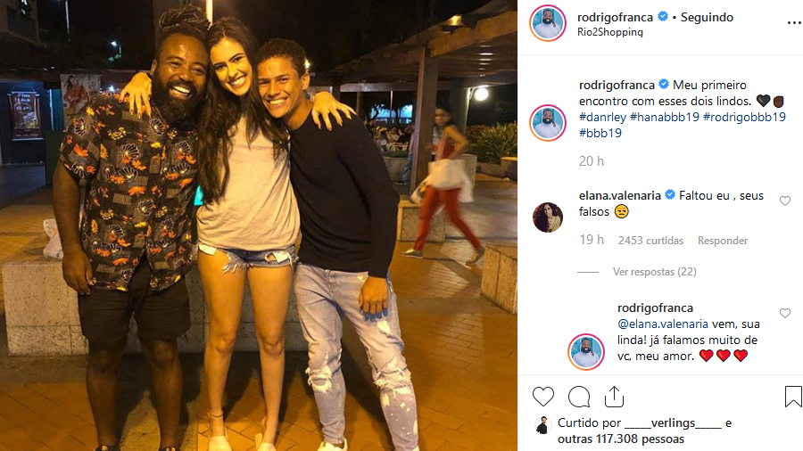 Ex participantes do BBB19 se reencontram (Foto: Divulgação)