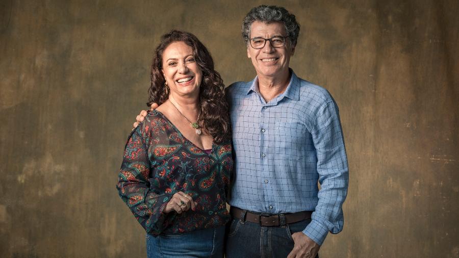 Eliane Giardini e Paulo Betti são casal em Órfãos da Terra (Foto: Divulgação)