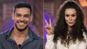 Caíque Aguiar e Fernanda Lacerda estavam namorando desde o reality show A Fazenda 10. (Foto: Reprodução/Montagem)