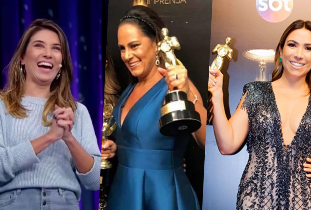 Filhas de Silvio Santos viram motivo de discussão em Troféu Imprensa do SBT (Foto montagem: TV Foco)