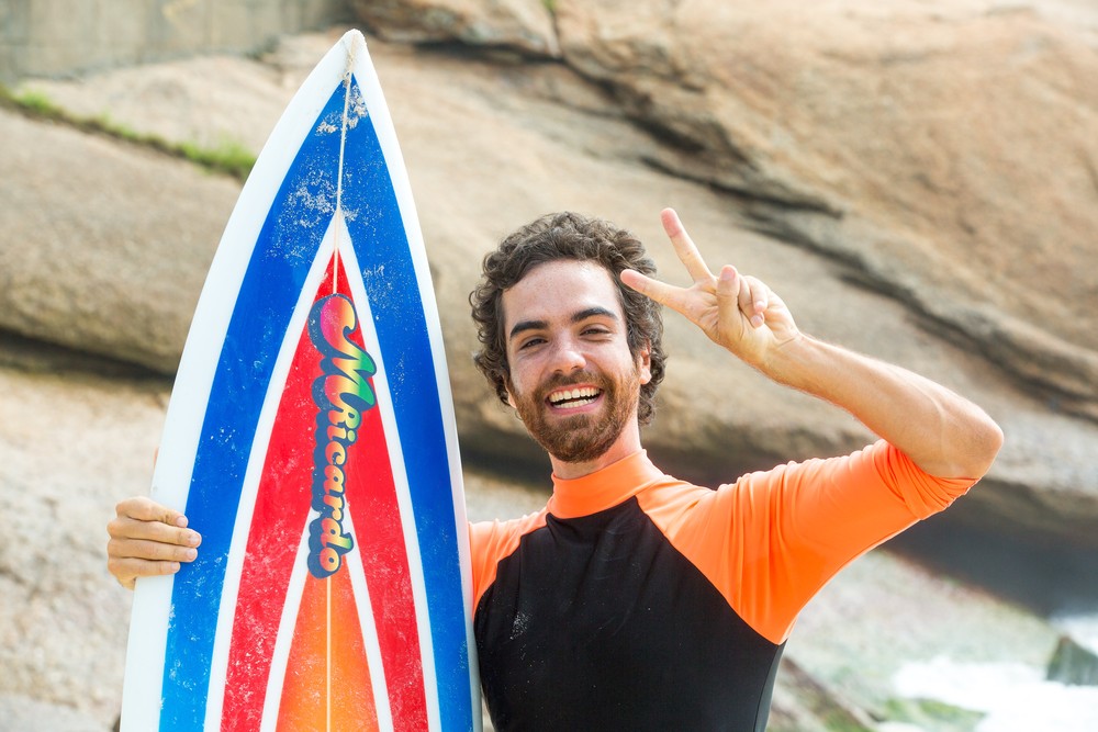 Bernardo Marinho em Verão 90 (Foto: João Cotta/ TV Globo/ Divulgação)