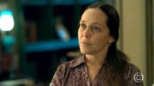 Judith (Isabela Garcia) em cena de O Sétimo Guardião (Foto: Reprodução/Globo)