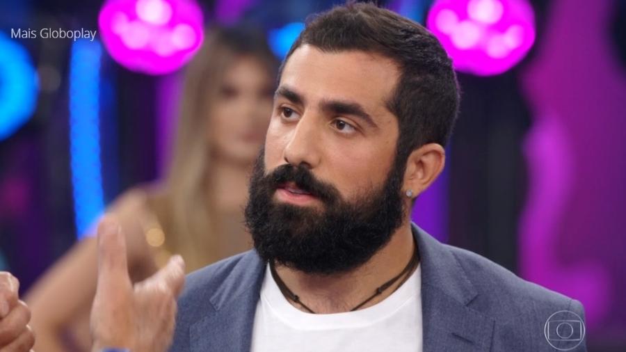 Kaysar no Domingão do Faustão (Foto: Divulgação)